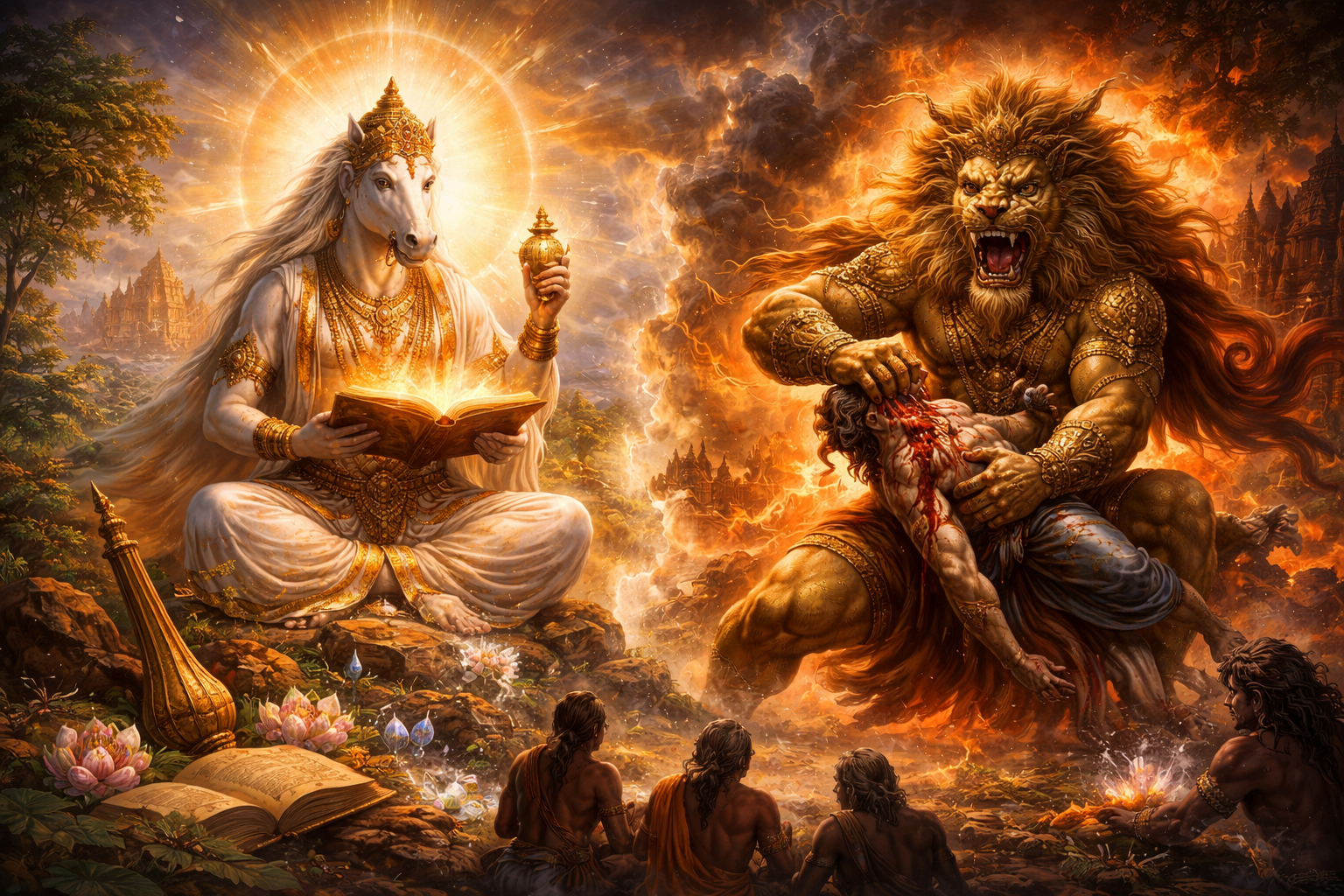 GOD HAIGRIBH AND NARSINGH