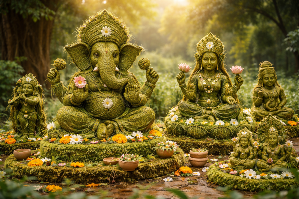 BIODEGRADABLE STATUE