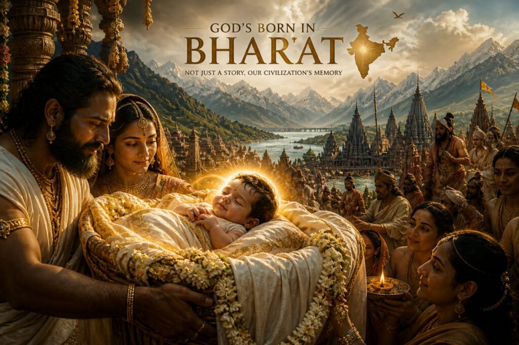 GODS BORN IN BHARAT